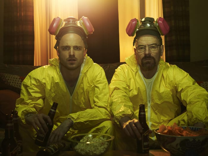 Bryan Cranston and Aaron Paul