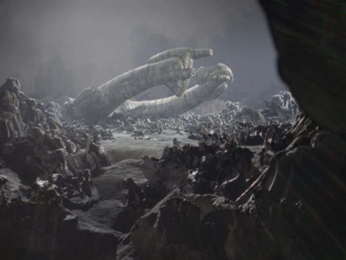 The ship borrows its name from a book