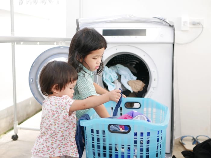 Give your child their own laundry hamper