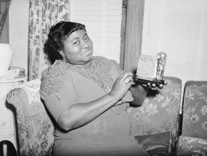 Hattie McDaniel - Best Supporting Actress for "Gone with the Wind" (1940)