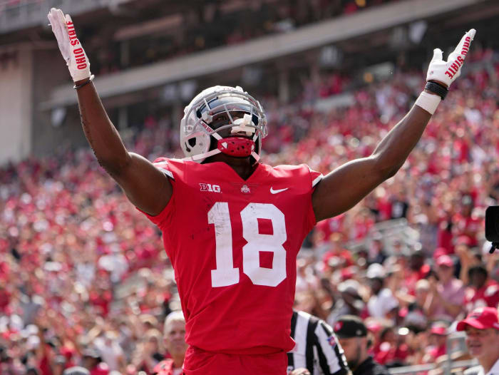 Toledo (2-0) at No. 3 Ohio State (2-0), 7 p.m., Saturday, Fox