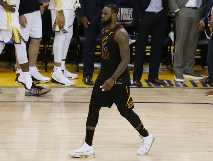 LeBron torches the Warriors for 51, but J.R. Smith steals the show — in a bad way