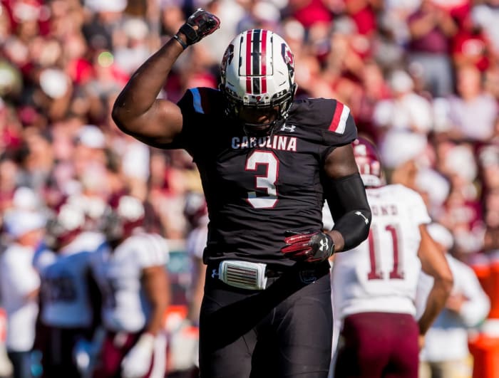 NO. 14 | 49ERS (Trade with T.B.): South Carolina DT Javon Kinlaw
