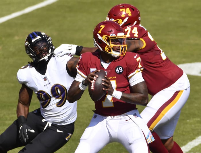 Baltimore Ravens, outside linebacker