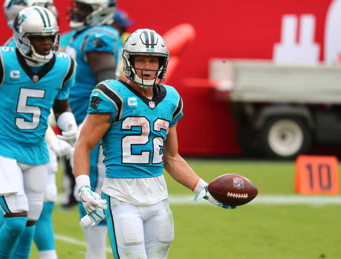 McCaffrey returns to improved team