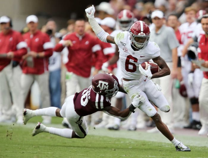 New York Giants: DeVonta Smith, WR, Alabama
