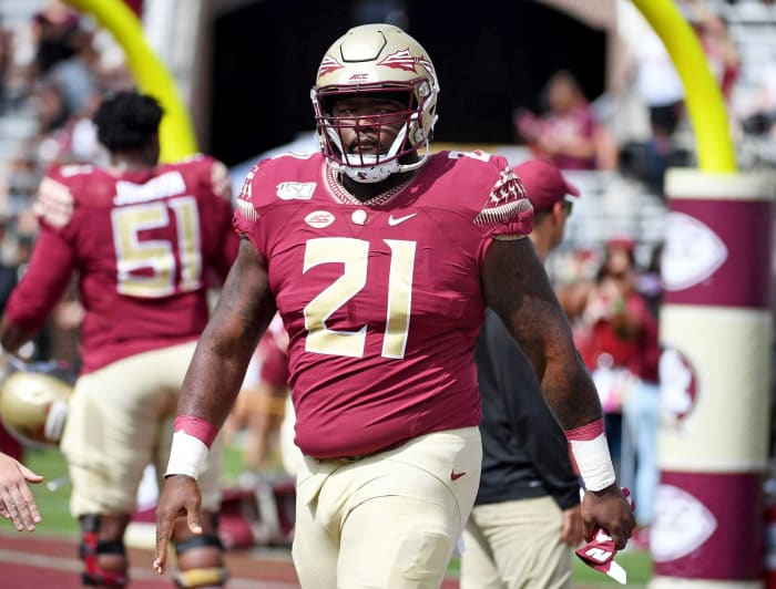 Las Vegas Raiders: Marvin Wilson, DT, Florida State