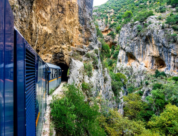 Athens to Meteora, Greece