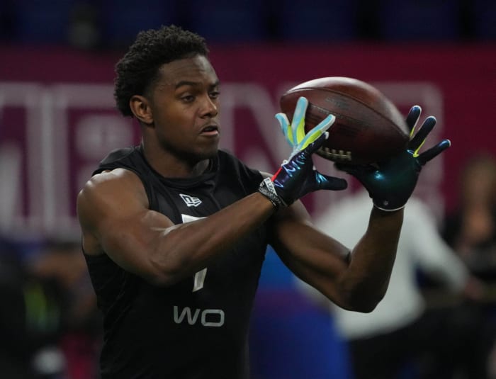 NFL first-round mock draft: Two QBs within the top-six 28 Kansas City Chiefs (via 49ers): Jahan Dotson, WR, Penn State