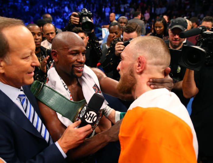 Floyd Mayweather Jr. and Conor McGregor