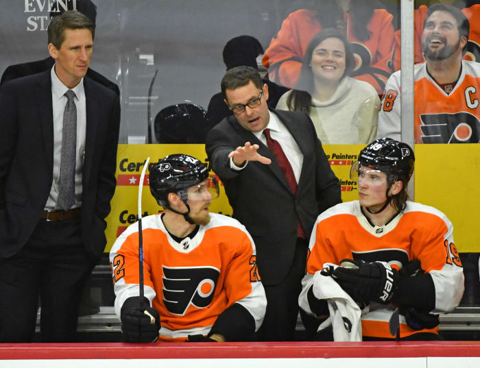 Philadelphia Flyers (a head coach)