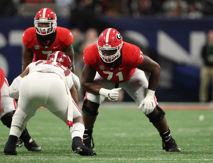Tampa Bay Buccaneers: Andrew Thomas, OT, Georgia