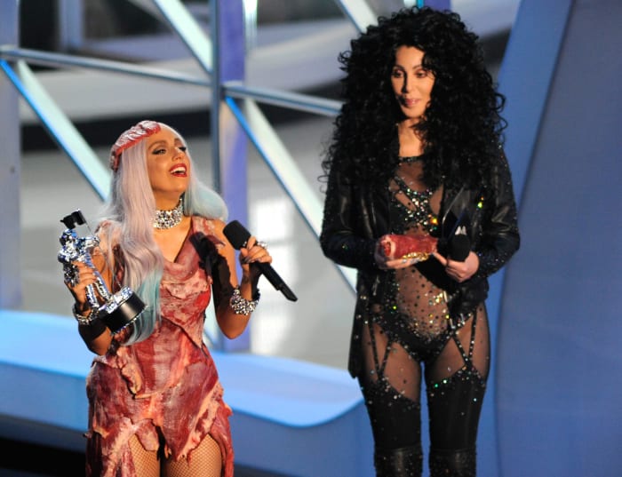 Lady Gaga’s meat dress