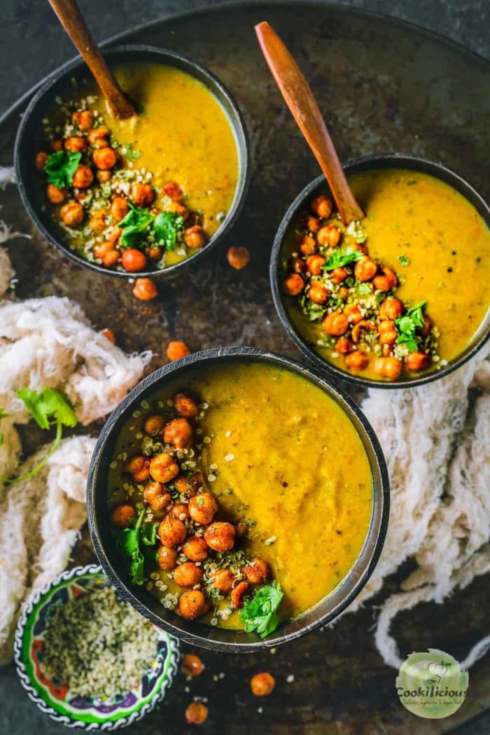 Vegan lentil soup