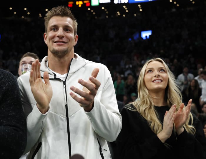 Rob Gronkowski and Camille Kostek