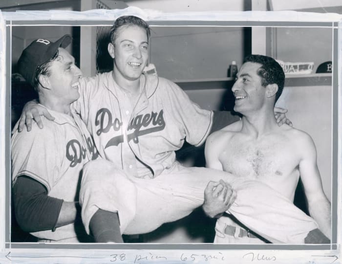 Johnny Podres, Pitcher, Brooklyn Dodgers (1955)