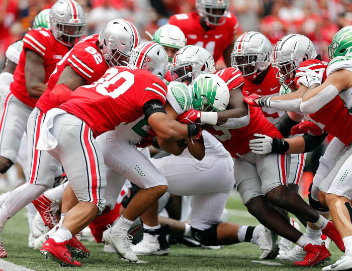 Tulsa (0-2) at No. 9 Ohio State (1-1), 3:30 p.m., Saturday, FS1