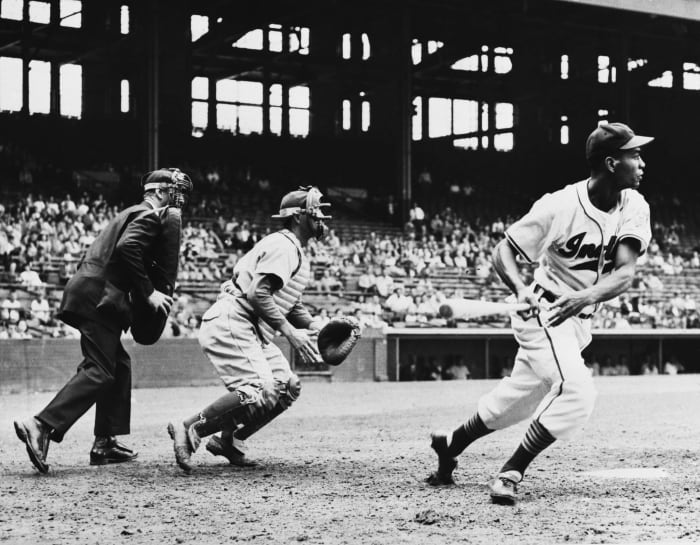 1947: Larry Doby integrates the American League