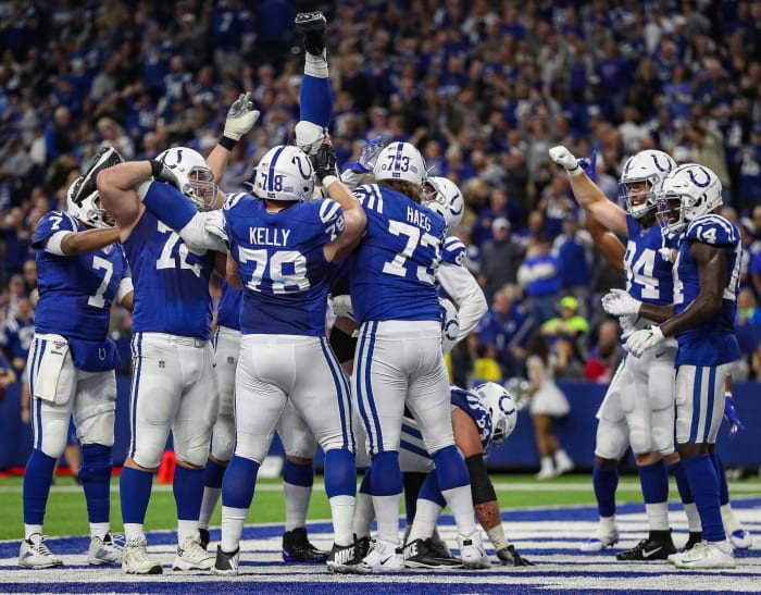 Best offensive line: Indianapolis Colts