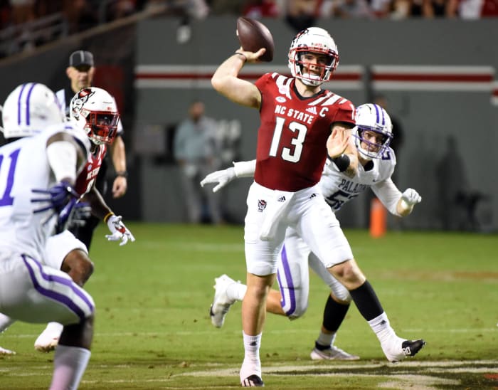 No. 13 North Carolina State at East Carolina, Noon, Saturday, ESPN