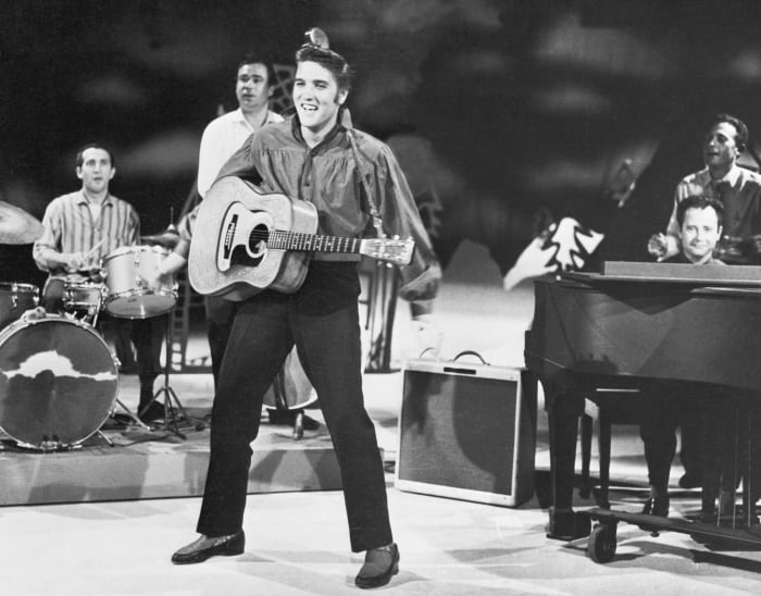 September 9, 1956: Elvis Presley on "The Ed Sullivan Show"