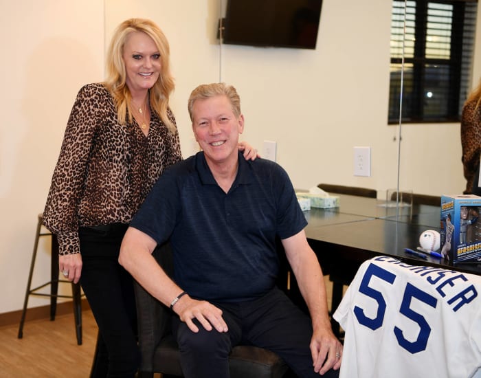 Orel Hershiser and Dana Deaver