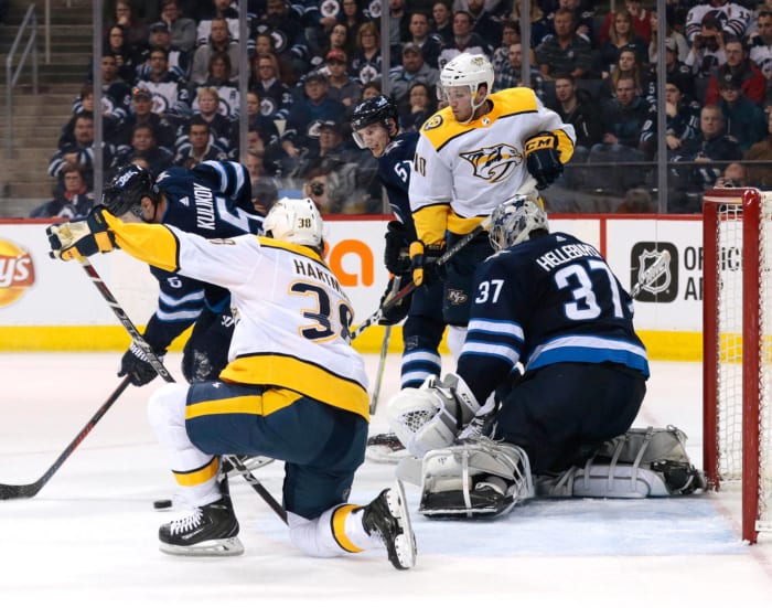 Feb. 27: Preds defeat Winnipeg 6-5