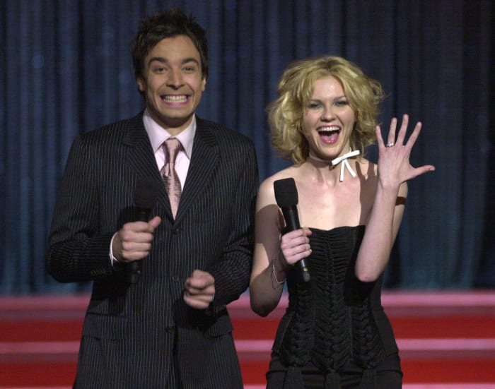Jimmy Fallon and Kirsten Dunst