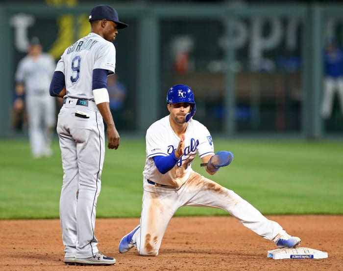 Whit Merrifield oven mitt