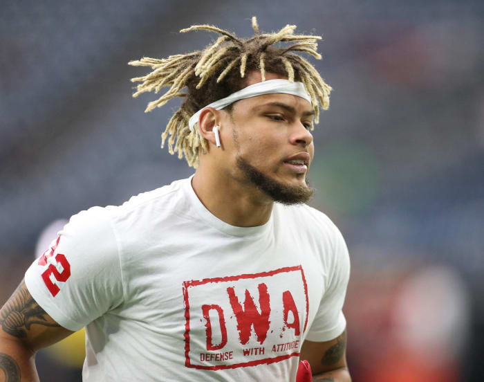 Tyrann Mathieu; destination: Texans