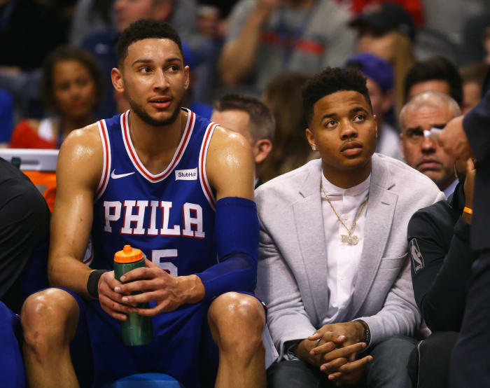 Markelle Fultz still can't shoot; Ben Simmons still won't shoot