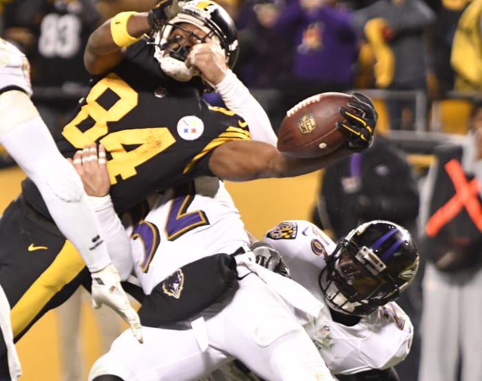 NFL: Pittsburgh 31, Baltimore 27, 2016