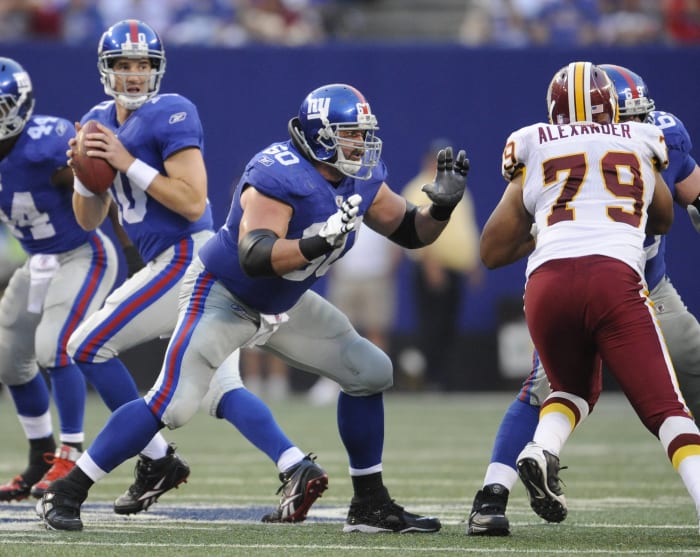 Shaun O'Hara, New York Giants; 2004