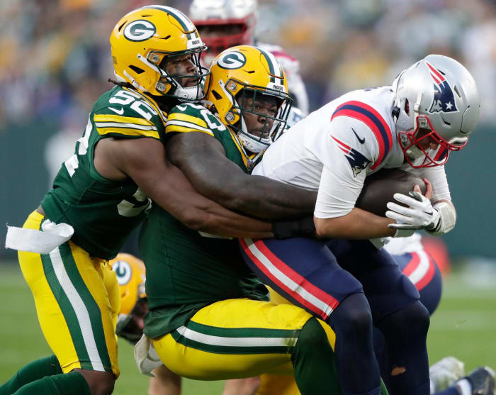 Rashan Gary, Pack defense helps forge escape