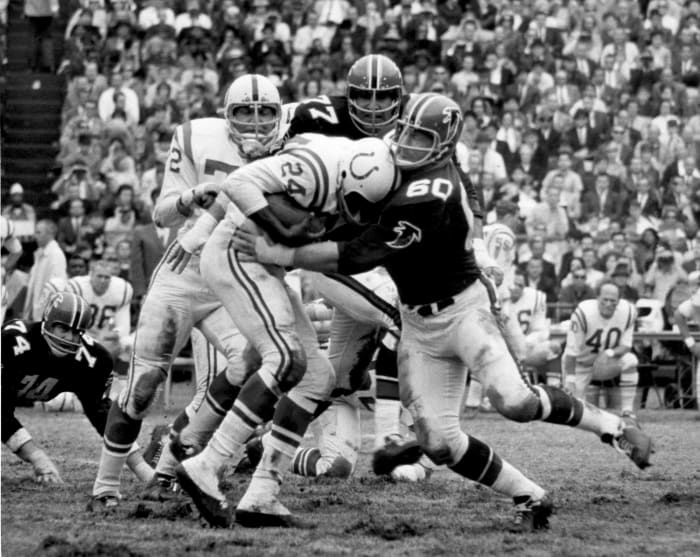 The greatest seasons by NFL defensive rookies 12 Tommy Nobis, 1966
