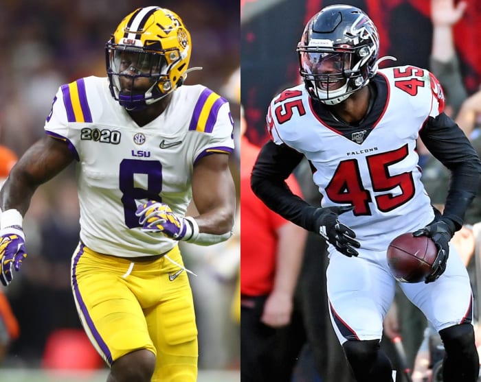 LSU LB Patrick Queen | Comp: Deion Jones