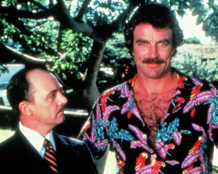 Magnum and Higgins, 'Magnum, P.I.'