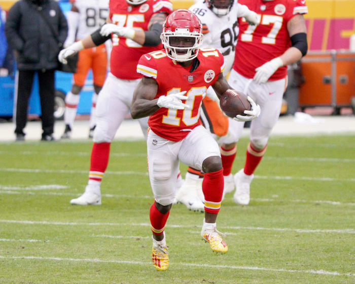 WR1: Chiefs (Tyreek Hill)
