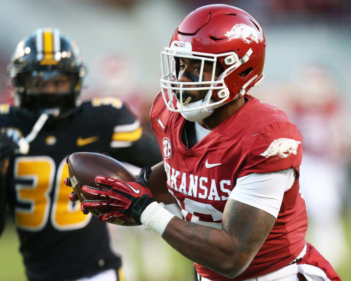 Arkansas WR Treylon Burks | Comp: AJ Brown