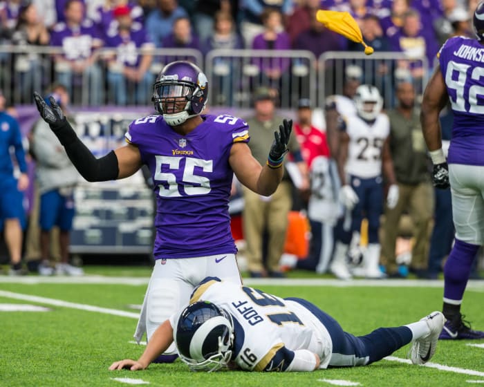 Anthony Barr; destination: Raiders