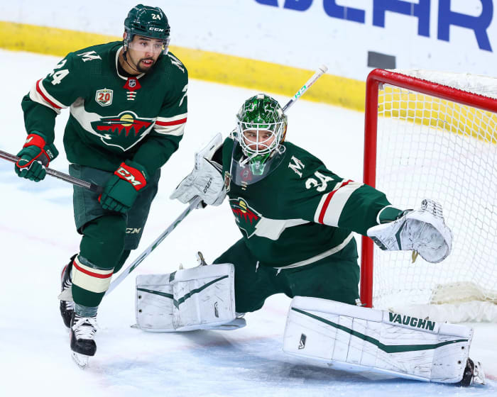 Goalie: Kaapo Kahkonen (Minnesota Wild)