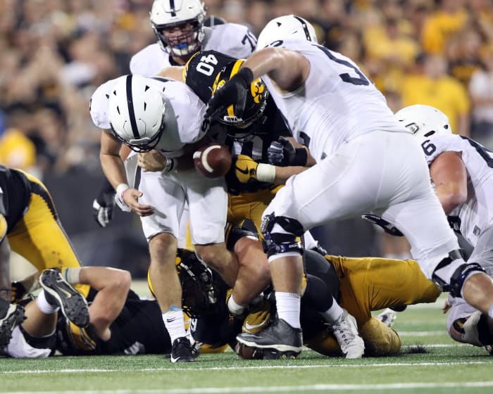 (18) Iowa (6-1) at (17) Penn State (5-2), 3:30 p.m., Saturday, ESPN
