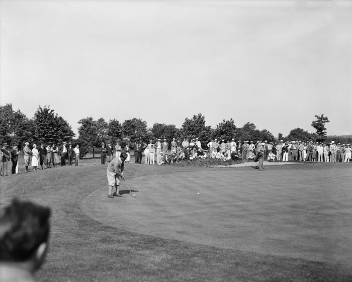 Local knowledge guides Sarazen (1932)