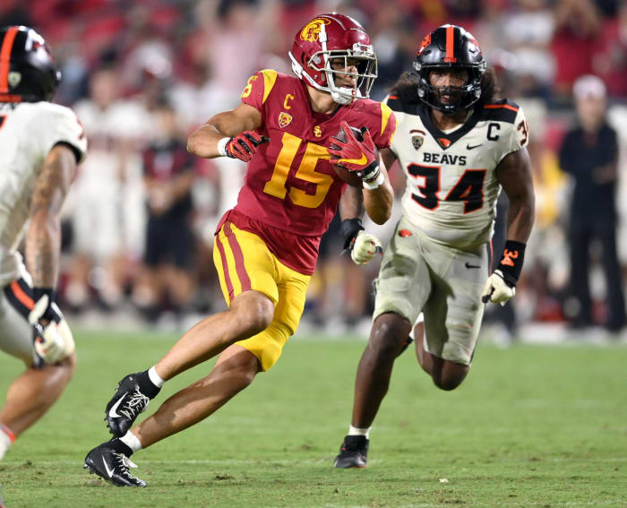 NFL first-round mock draft: Two QBs within the top-six 13 Baltimore Ravens: Drake London, WR, USC