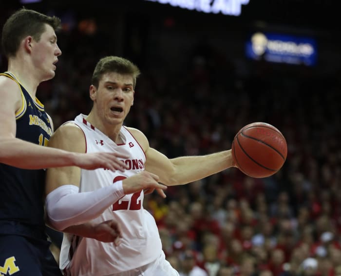 Wisconsin at Michigan, Feb. 9