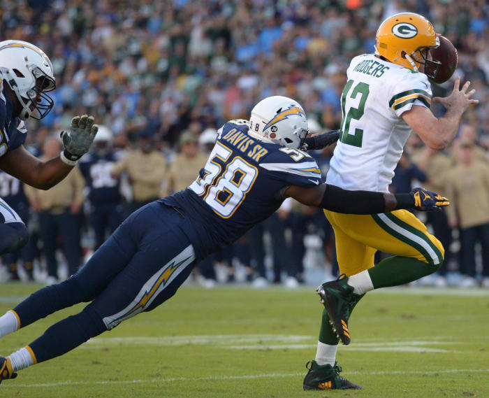 LA CHARGERS 26, GREEN BAY 11
