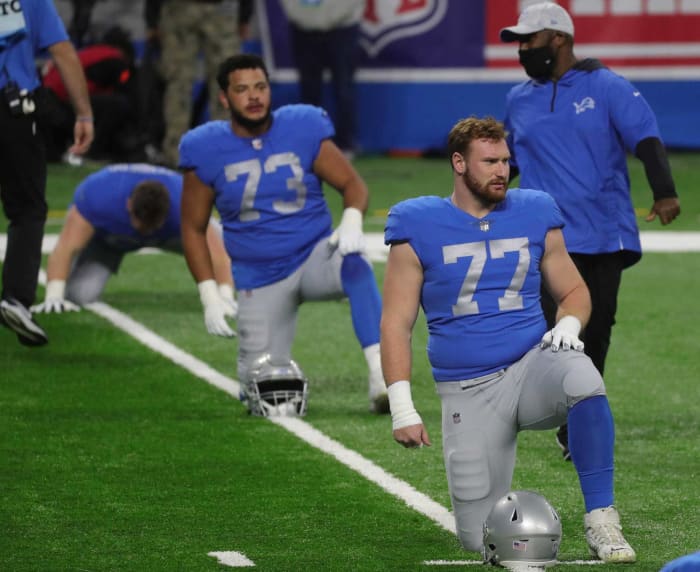 Detroit Lions: Frank Ragnow, OC