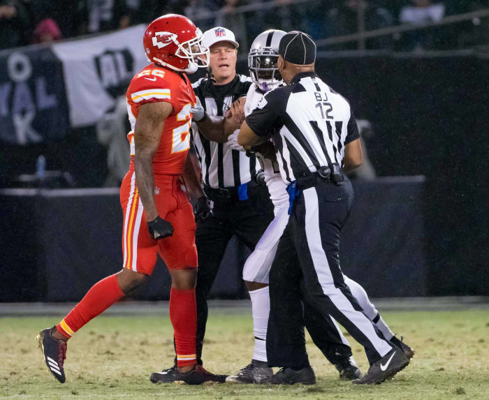 Week 1: Marshawn Lynch vs. Marcus Peters