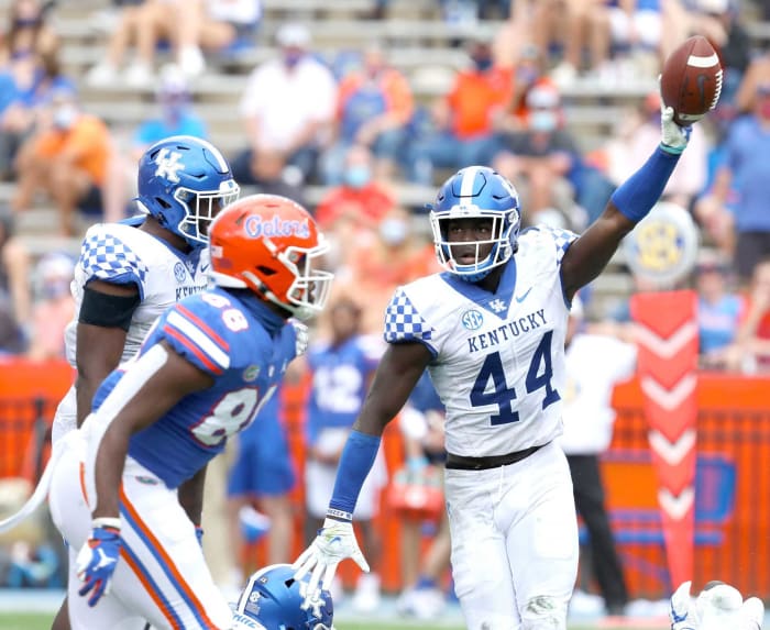 No. 19 | Washington: Kentucky LB Jamin Davis