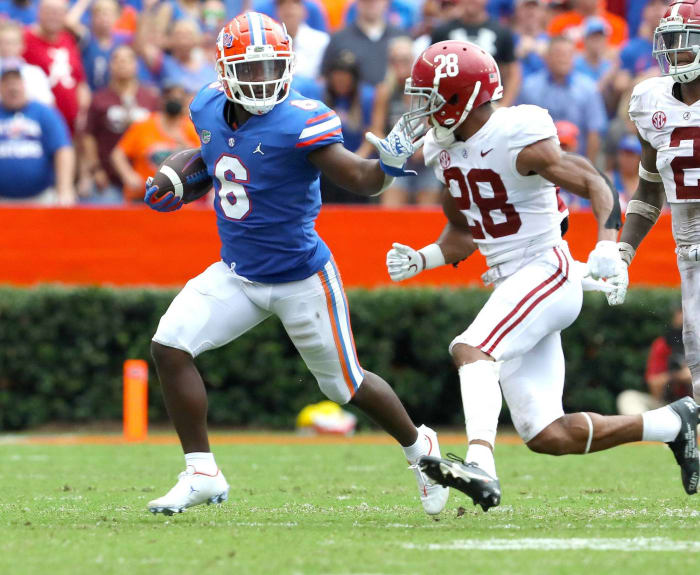 Sept. 18: No. 1 Alabama 31, No. 11 Florida 29